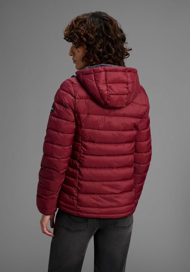 Polarino Gewatteerde jas Tussenjas voor koele dagen van licht geweven materiaal - Foto 5