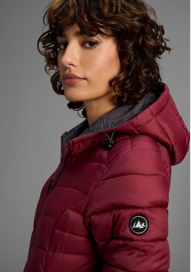 Polarino Gewatteerde jas Tussenjas voor koele dagen van licht geweven materiaal - Foto 3