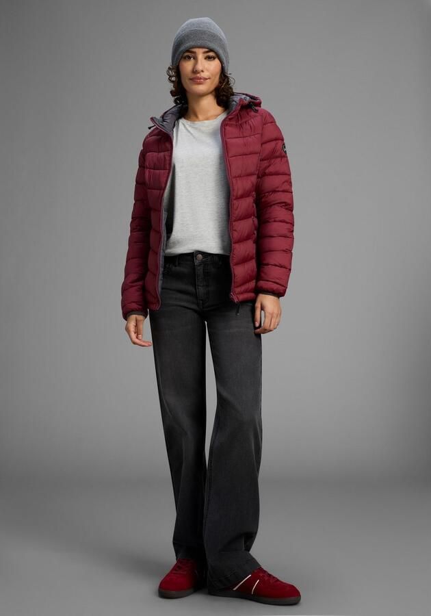 Polarino Gewatteerde jas Tussenjas voor koele dagen van licht geweven materiaal - Foto 6