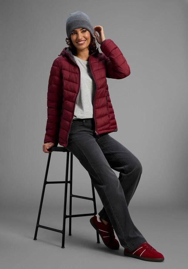 Polarino Gewatteerde jas Tussenjas voor koele dagen van licht geweven materiaal - Foto 7