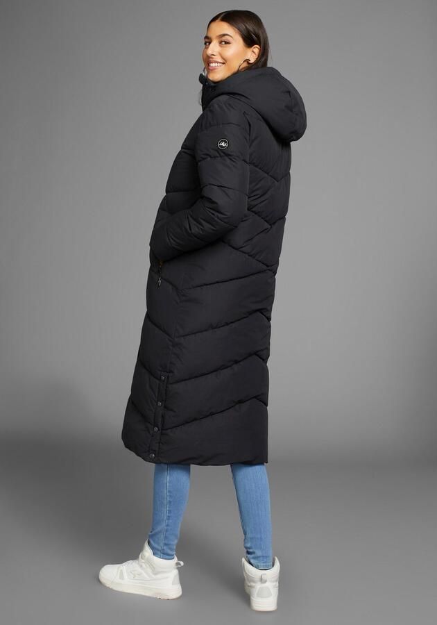 Polarino Gewatteerde jas van waterdicht en winddicht bovenmateriaal oversized vorm - Foto 2