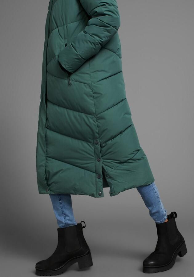 Polarino Gewatteerde jas van waterdicht en winddicht bovenmateriaal oversized vorm - Foto 2