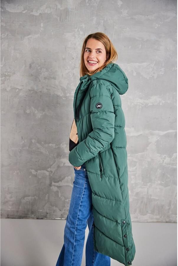 Polarino Gewatteerde jas van waterdicht en winddicht bovenmateriaal oversized vorm - Foto 12