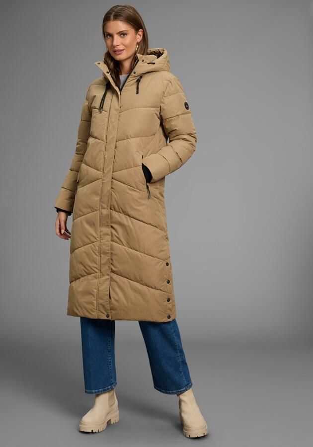 Polarino Gewatteerde jas van waterdicht en winddicht bovenmateriaal oversized vorm - Foto 6