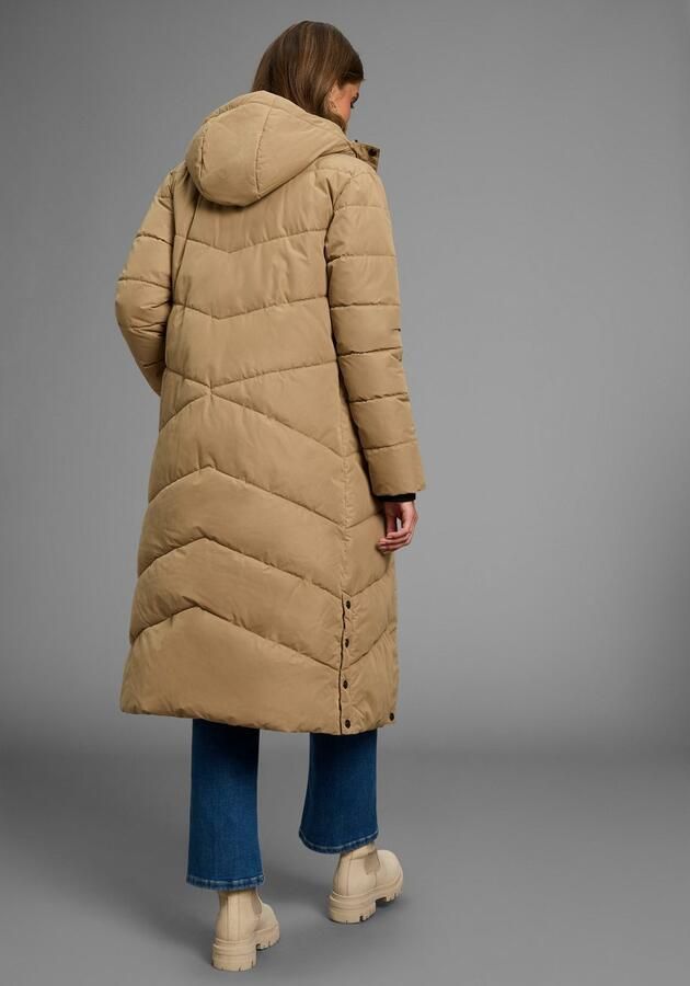 Polarino Gewatteerde jas van waterdicht en winddicht bovenmateriaal oversized vorm - Foto 2