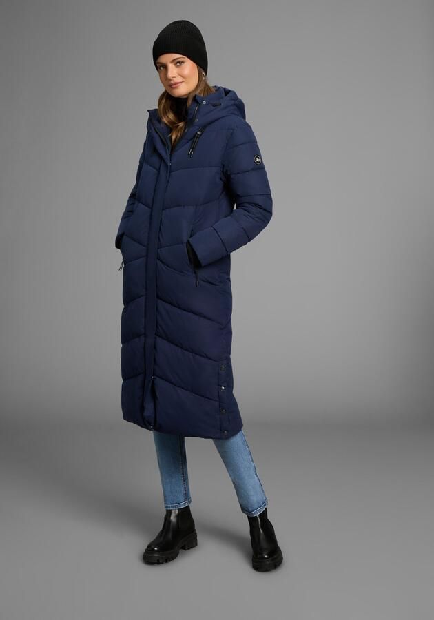 Polarino Gewatteerde jas van waterdicht en winddicht bovenmateriaal oversized vorm - Foto 6