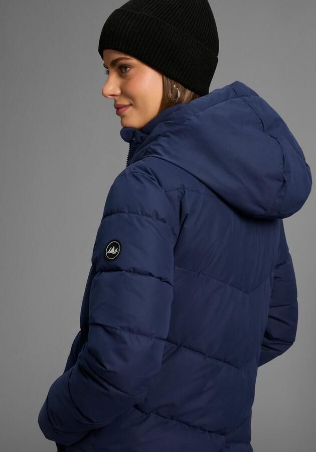 Polarino Gewatteerde jas van waterdicht en winddicht bovenmateriaal oversized vorm - Foto 2