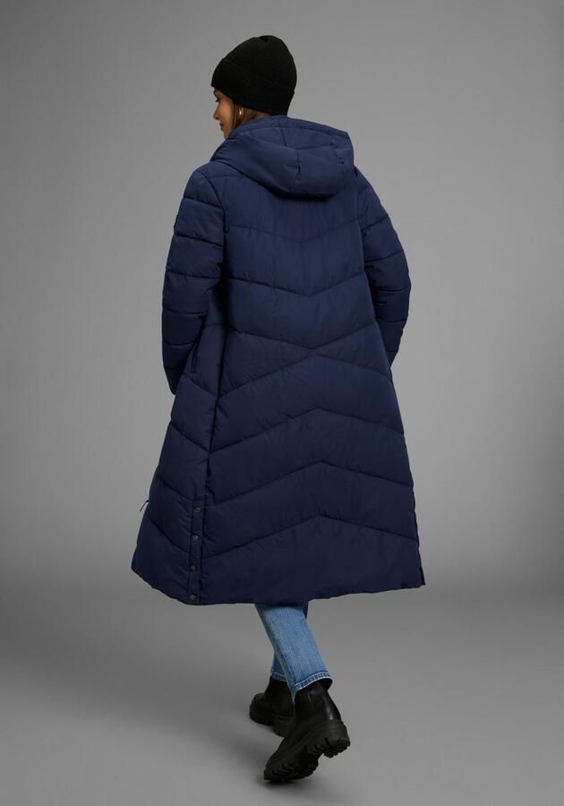 Polarino Gewatteerde jas van waterdicht en winddicht bovenmateriaal oversized vorm - Foto 3