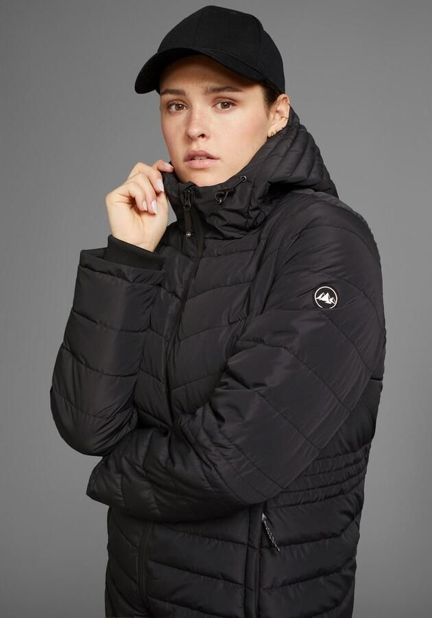 Polarino Gewatteerde jas voor het tussenseizoen en koele dagen ademend waterafstotend - Foto 2