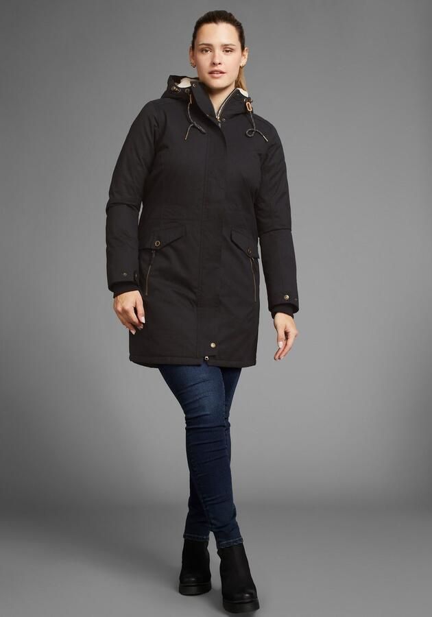 Polarino Outdoorjack ademend materiaal waterdicht winddicht met capuchon - Foto 3