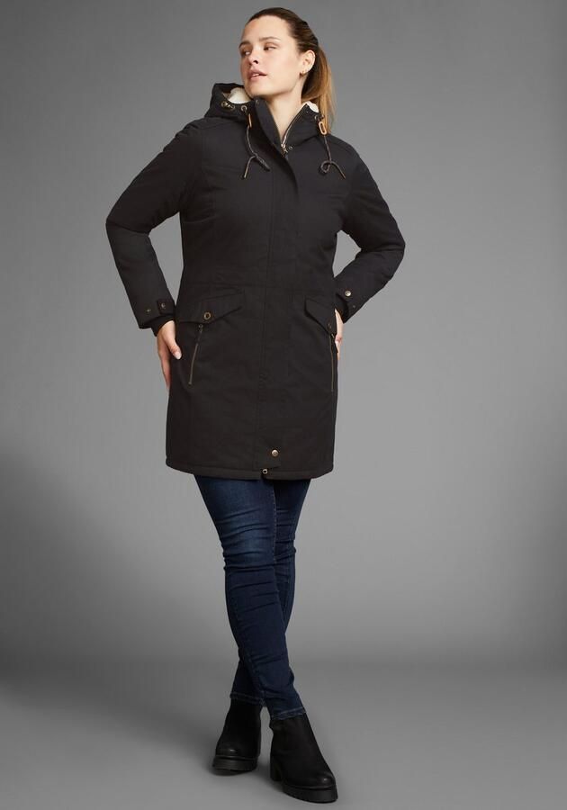 Polarino Outdoorjack ademend materiaal waterdicht winddicht met capuchon - Foto 4