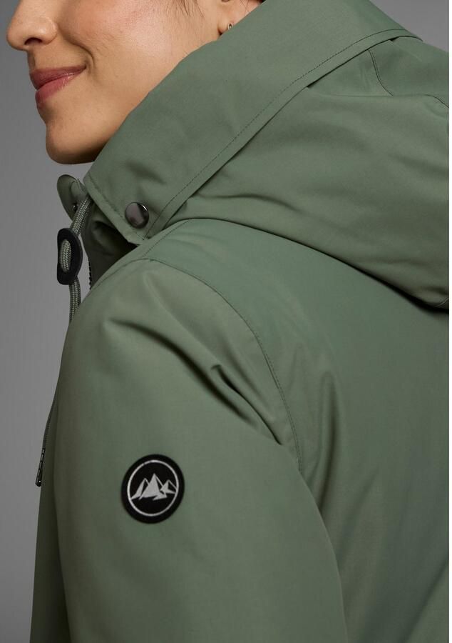 Polarino Parka Ademend winddicht waterdicht In oversized look wijde vorm