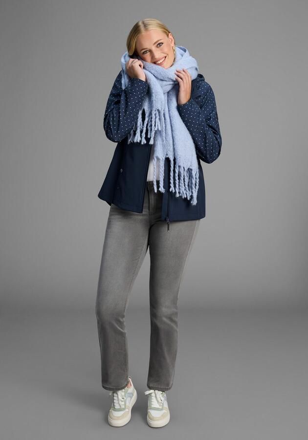 Polarino Softshell-jack met print tussenjas - Foto 4