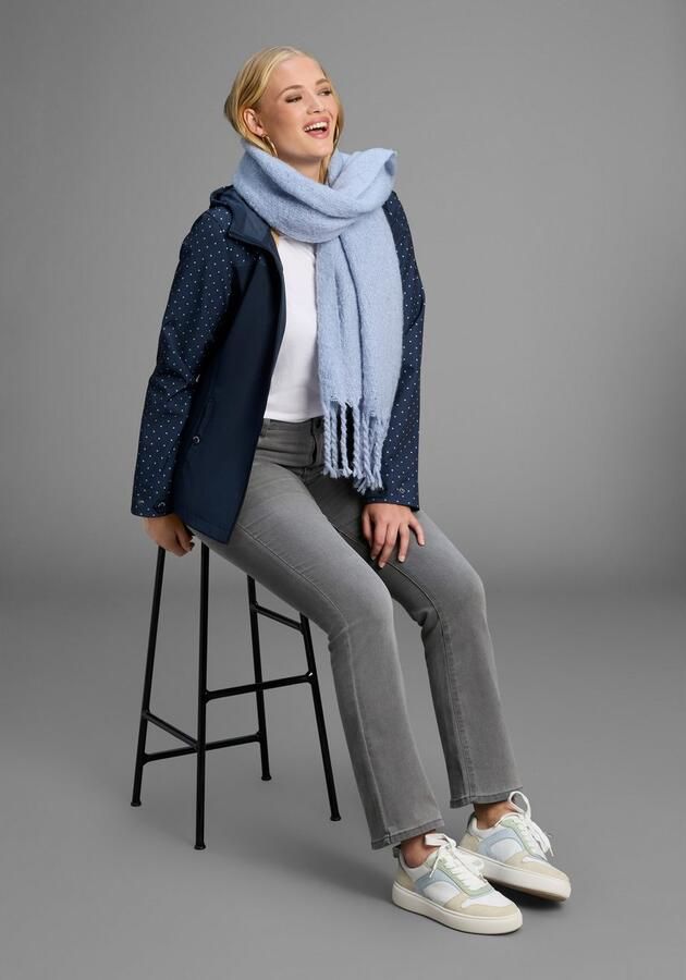 Polarino Softshell-jack met print tussenjas - Foto 5