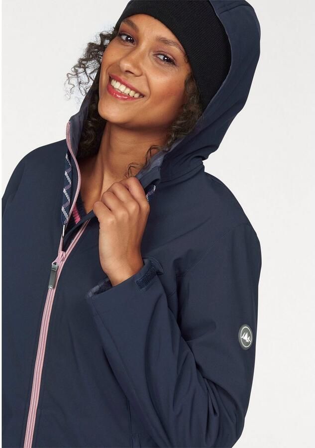 Polarino Softshell-jack voor het tussenseizoen van softshell waterafstotend winddicht - Foto 3