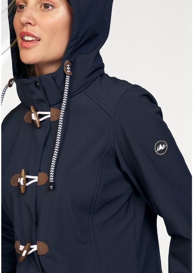 Polarino Softshell-jack voor tussenseizoenn ademend winddicht waterafstotend - Foto 3