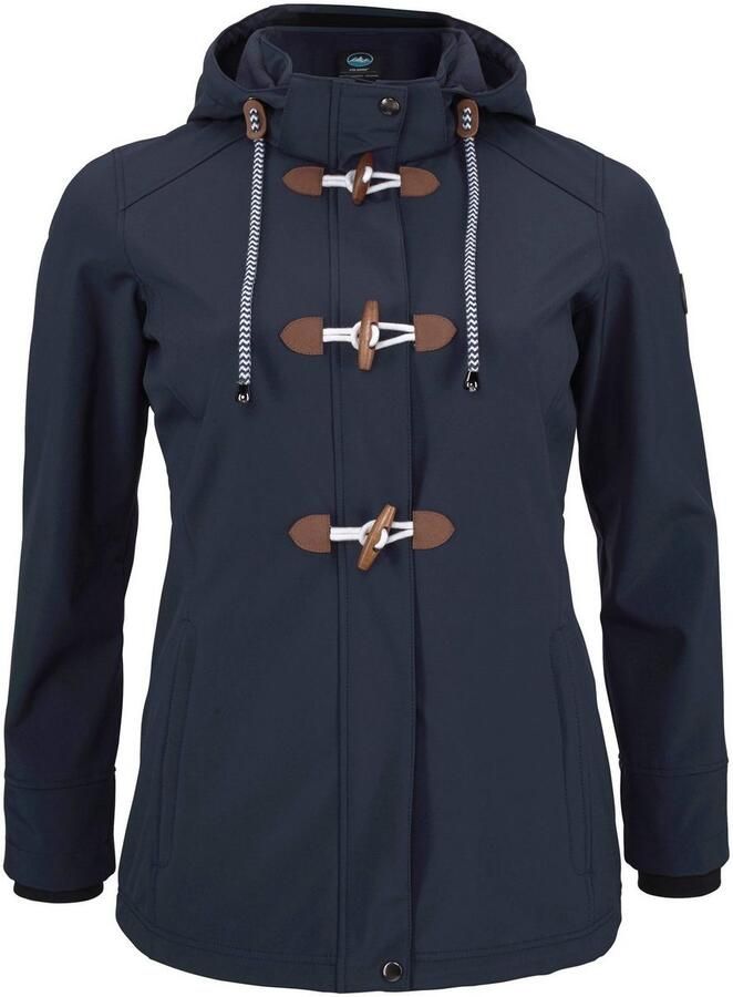 Polarino Softshell-jack voor tussenseizoenn ademend winddicht waterafstotend