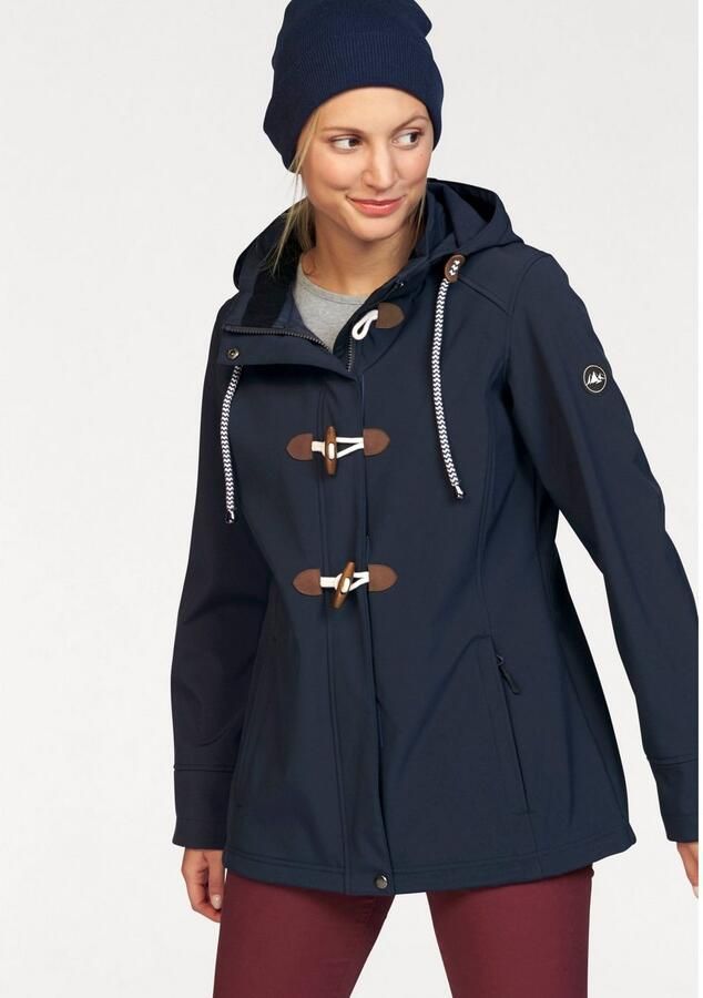 Polarino Softshell-jack voor tussenseizoenn ademend winddicht waterafstotend - Foto 5