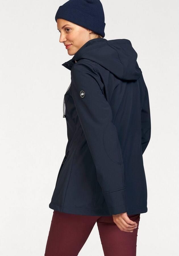 Polarino Softshell-jack voor tussenseizoenn ademend winddicht waterafstotend - Foto 8