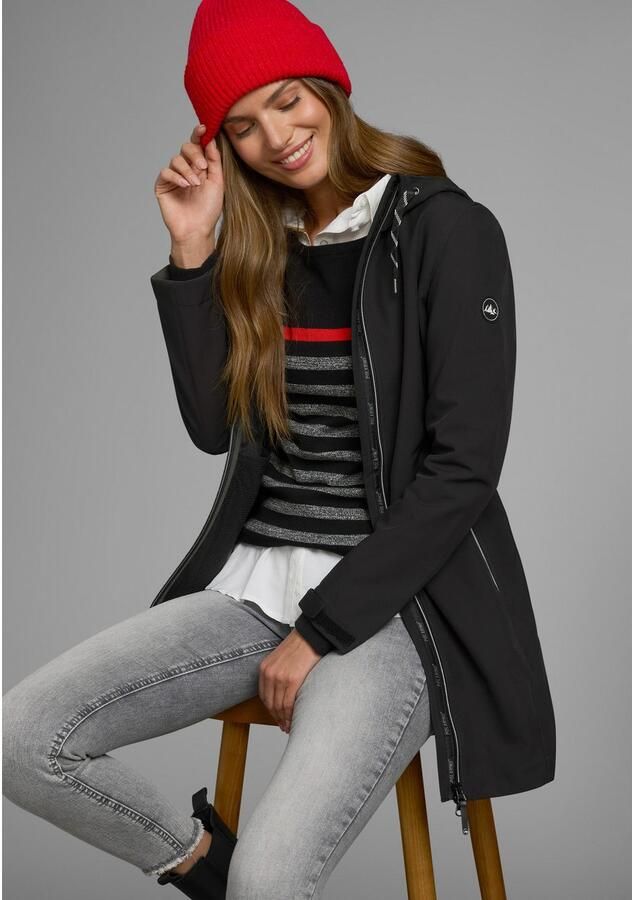 Polarino Softshell-jas Winddicht waterafstotend en ademend - Foto 5