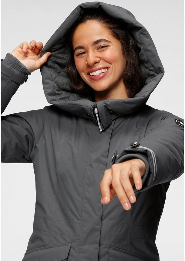 Polarino Winterjas Ademend winddicht waterdicht. Waterkolom 5000mm Warm gewatteerd