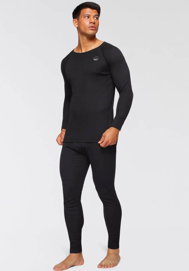 Polarino Thermo-onderhemd Skikleding-set ski-ondergoed (set Met thermo-onderbroek)