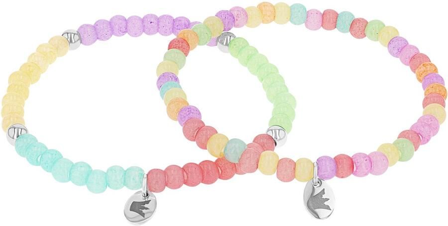 Prinzessin Lillifee Armbandset Bont in regenboogkleuren (set 2-delig Incl. sieradendoos) - Foto 5