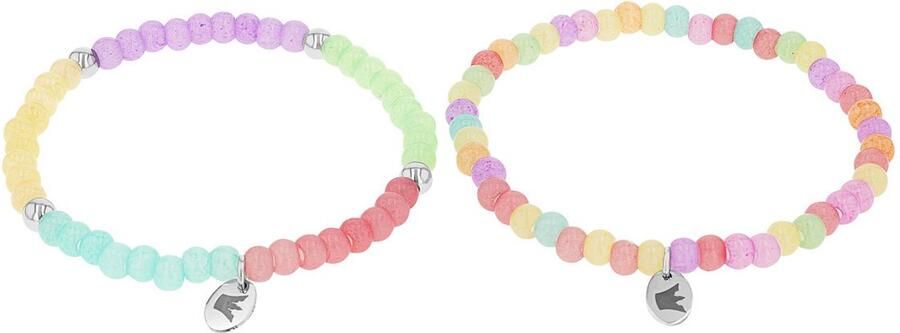 Prinzessin Lillifee Armbandset Bont in regenboogkleuren (set 2-delig Incl. sieradendoos) - Foto 4