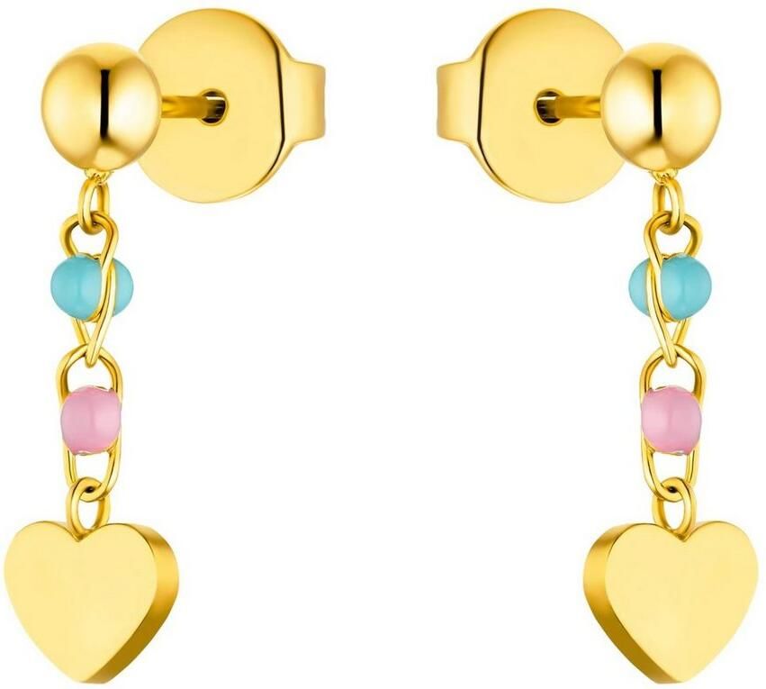 Prinzessin Lillifee Paar oorhangers Harten met zirkoon (synthetisch) - Foto 2