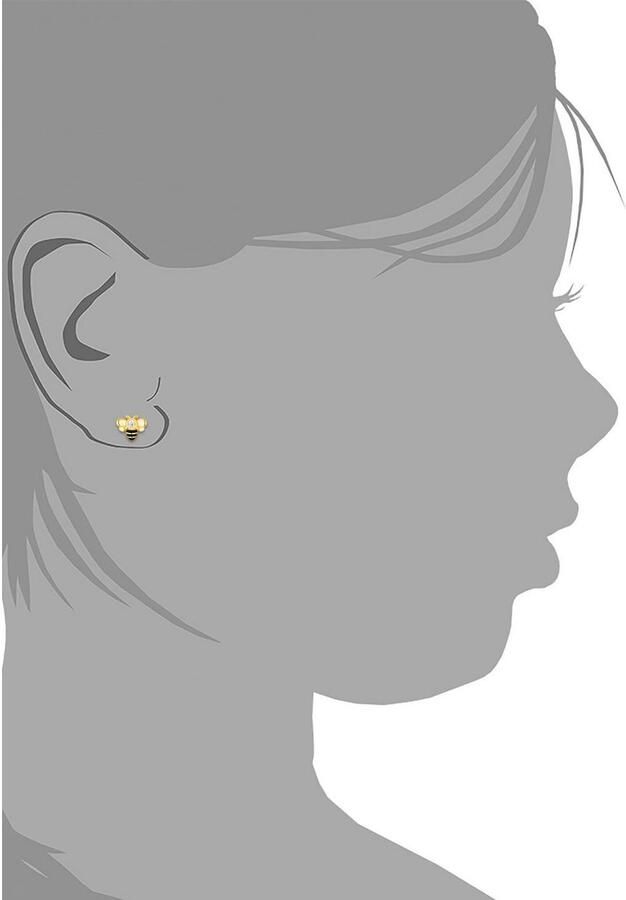 Prinzessin Lillifee Paar oorstekers Bee met zirkoon (synthetisch) - Foto 2