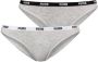 PUMA Bikinibroekje Iconic met smalle logo-weefband (set 2 stuks) - Thumbnail 1