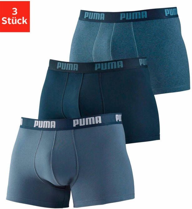PUMA Boxershort met versterkt voorgebied (3 stuks)