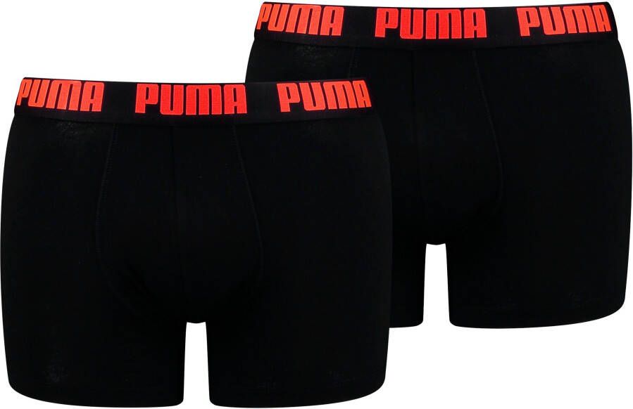 Puma Boxershort met labeldetail in een set van 2 stuks