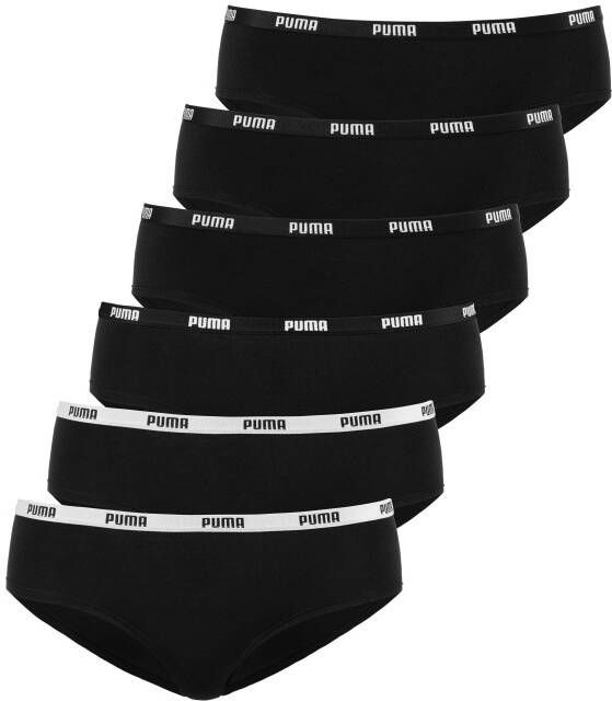 PUMA Hipster met elastische logoband (Set van 6)