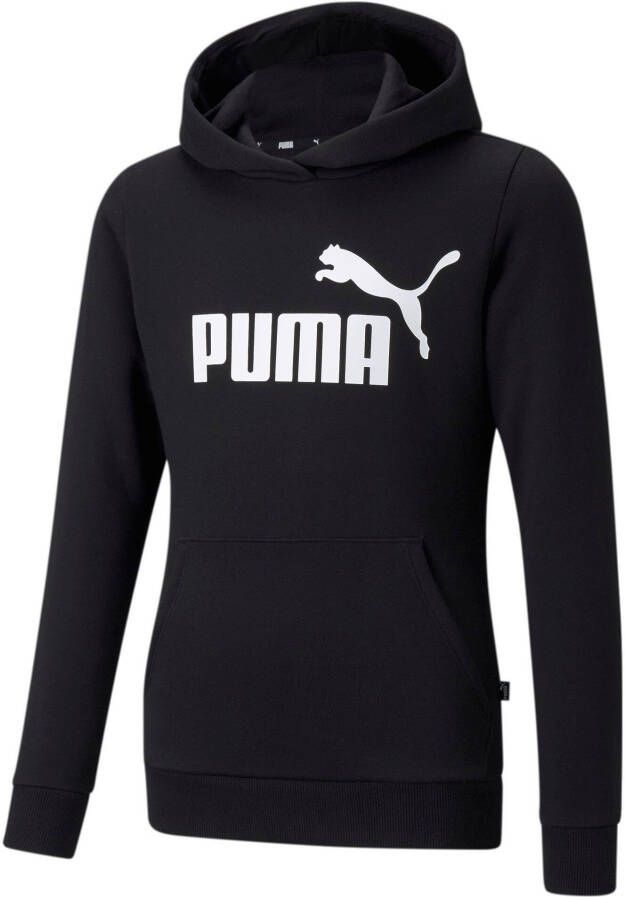 Puma hoodie zwart wit Sweater Logo 140