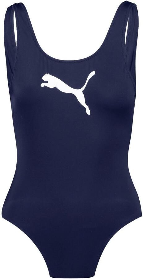 Puma sportbadpak met logo donkerblauw - Foto 5