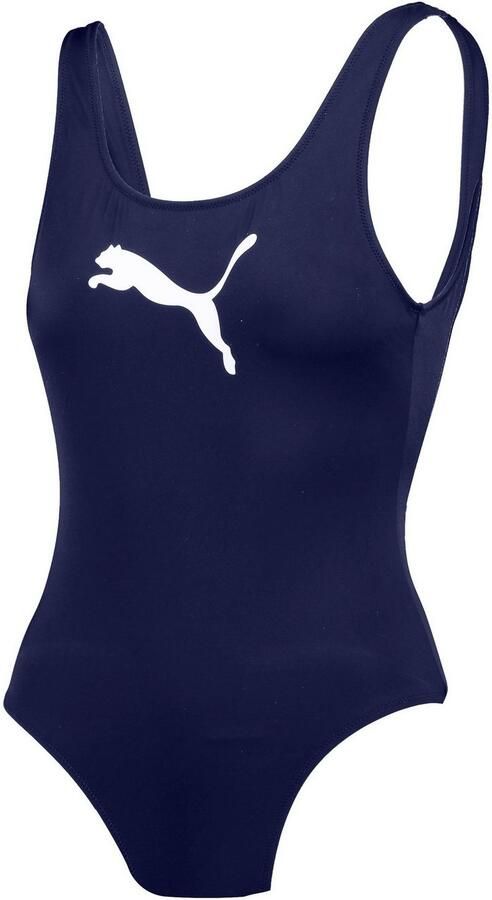 Puma sportbadpak met logo donkerblauw - Foto 3