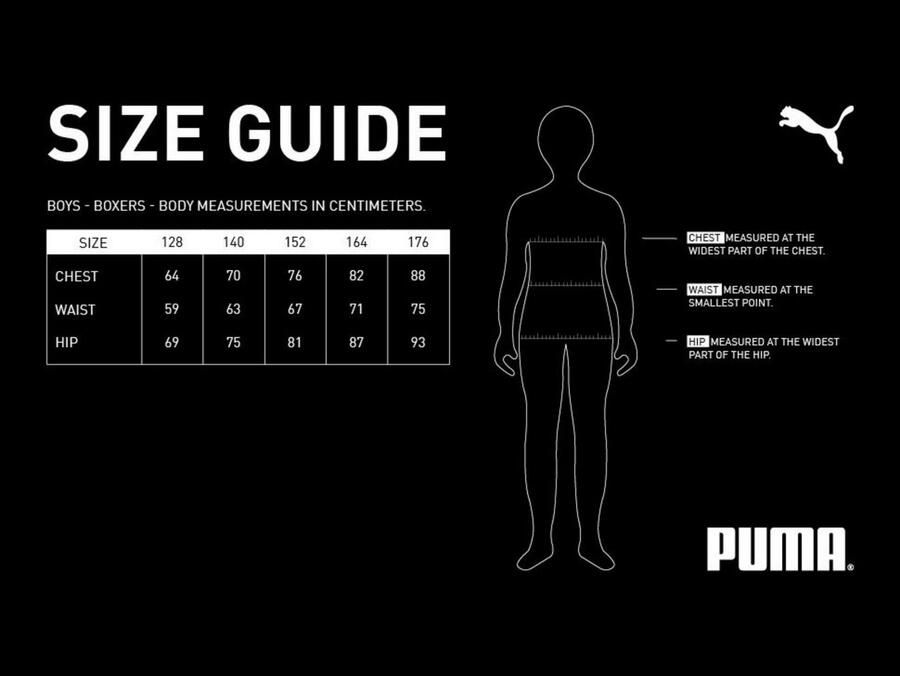 PUMA Boxershort Boys met logoband elastisch (2 stuks Set van 2)