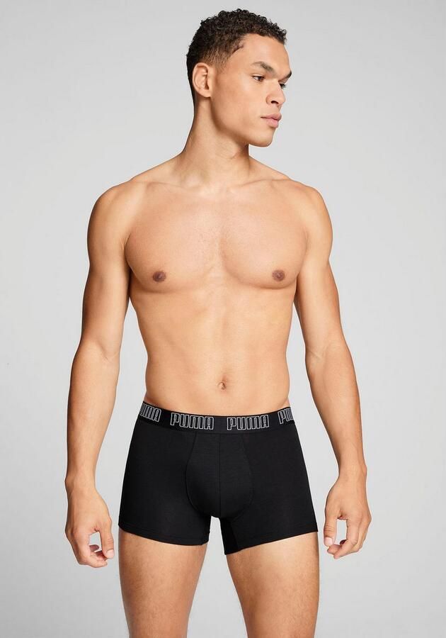 PUMA Boxershort Everyday Hipster zonder ingreep logoband (2 stuks) - Foto 4