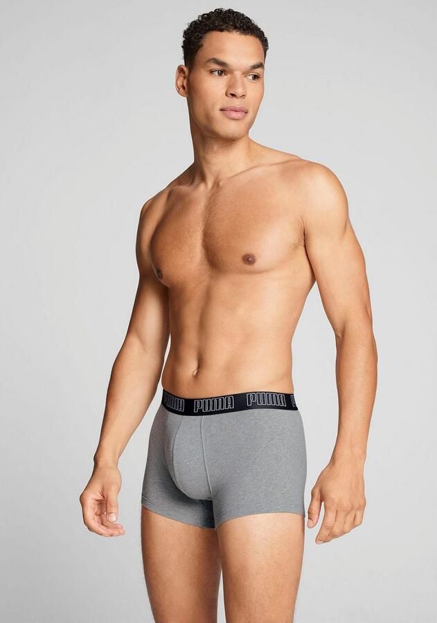 PUMA Boxershort Everyday Hipster zonder ingreep logoband (2 stuks) - Foto 3
