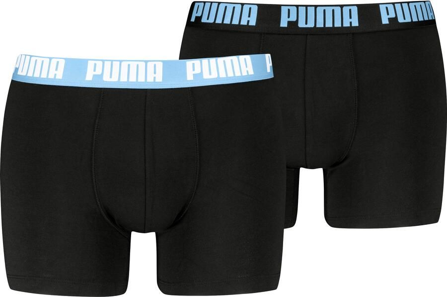 Puma Boxershort met elastische logo in band in een set van 2 stuks