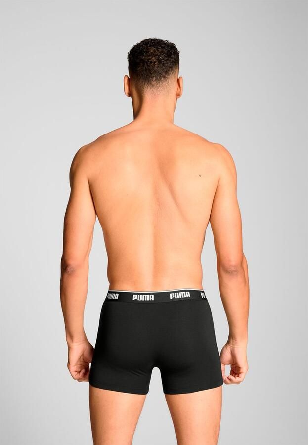 PUMA Boxershort MEN EVERYDAY BASIC BOXERS 3P Comfortabele elastische logotailleband (Set van 3) - Foto 4