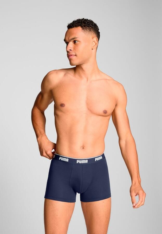 PUMA Boxershort MEN EVERYDAY BASIC BOXERS 3P Comfortabele elastische logotailleband (Set van 3) - Foto 3
