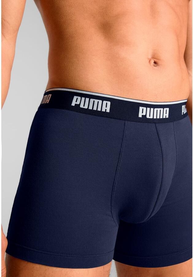 PUMA Boxershort MEN EVERYDAY BASIC BOXERS 3P Comfortabele elastische logotailleband (Set van 3) - Foto 2