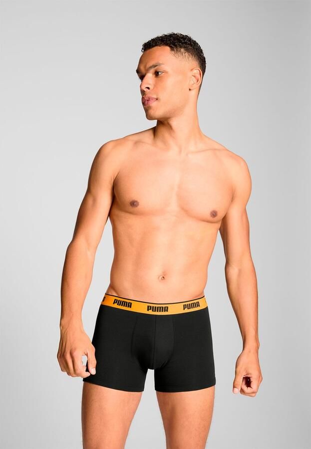 PUMA Boxershort MEN EVERYDAY BASIC BOXERS 3P Comfortabele elastische logotailleband (Set van 3) - Foto 3