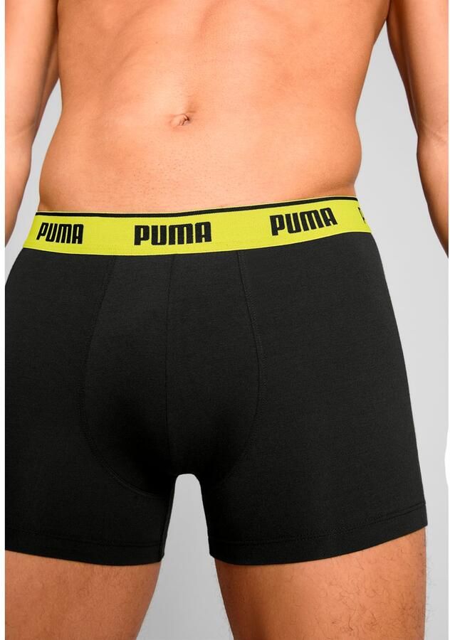 PUMA Boxershort MEN EVERYDAY BASIC BOXERS 3P Comfortabele elastische logotailleband (Set van 3) - Foto 2