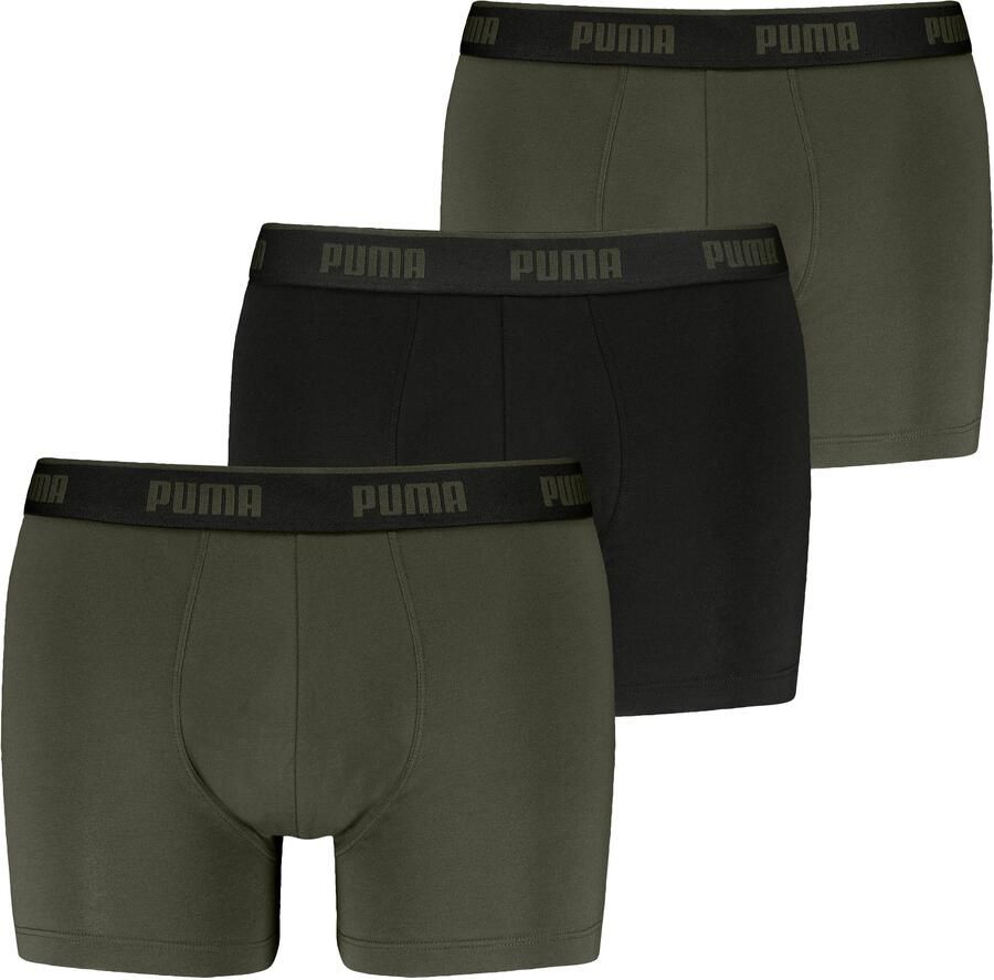 PUMA Boxershort MEN EVERYDAY BASIC BOXERS 3P Comfortabele elastische logotailleband (Set van 3) - Foto 6