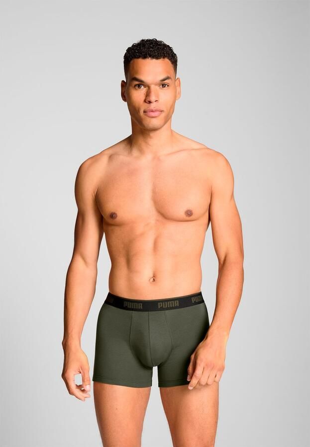 PUMA Boxershort MEN EVERYDAY BASIC BOXERS 3P Comfortabele elastische logotailleband (Set van 3) - Foto 4