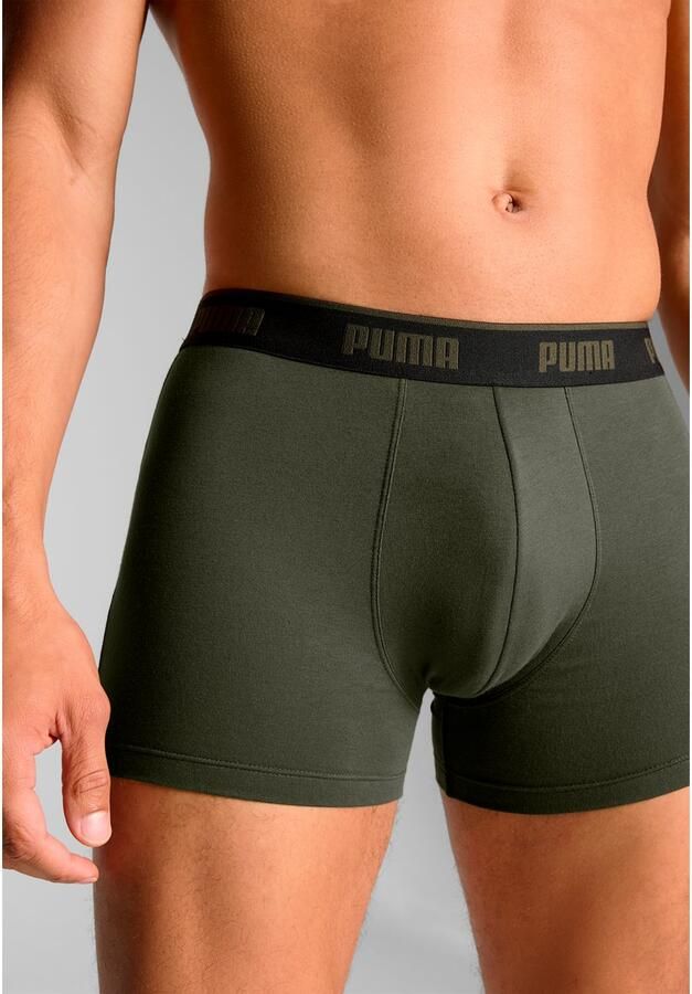 PUMA Boxershort MEN EVERYDAY BASIC BOXERS 3P Comfortabele elastische logotailleband (Set van 3) - Foto 2