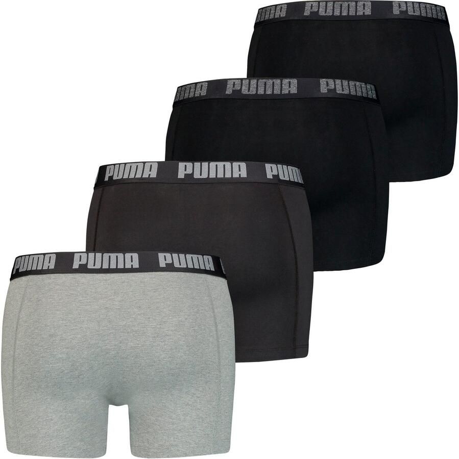 PUMA Boxershort MEN EVERYDAY BOXER 4P ECOM (Set van 4) - Foto 3